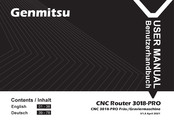 Genmitsu 3018-PRO Benutzerhandbuch
