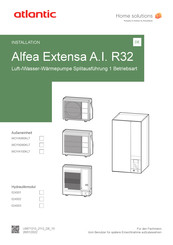 Atlantic Alfea Extensa A.I. R32 024303 Installationsanleitung