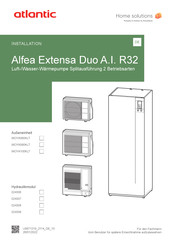 Atlantic Alfea Extensa Duo A.I. R32 024306 Installationsanleitung