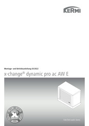 Kermi x-change dynamic pro ac 10 AW E Montage- Und Betriebsanleitung