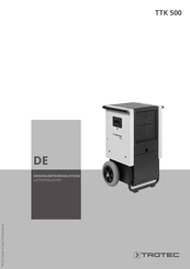 Trotec TTK 500 Originalbetriebsanleitung