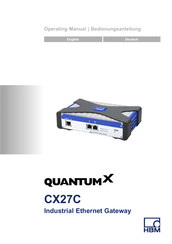 HBM QuantumX CX27B Bedienungsanleitung