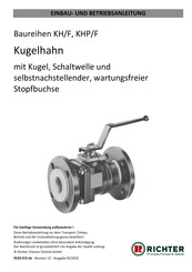 Richter KHP/F Serie Einbau- Und Betriebsanleitung