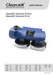 cleanAIR CHEMICAL 2F Plus Bedienungsanleitung