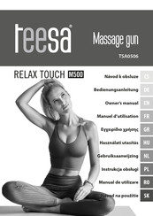 Teesa Relax Touch M500 Bedienungsanleitung