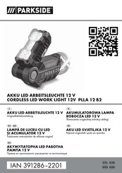 Parkside PLLA 12 B2 Originalbetriebsanleitung