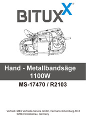 BITUXX MS-17470 Bedienungsanleitung