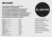 Sharp EL-2901RH Bedienungsanleitung