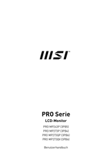 MSI PRO MP273QV Benutzerhandbuch