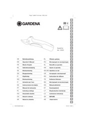 Gardena 12222 Betriebsanleitung
