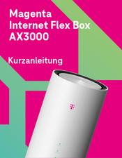 T-Mobile Magenta Internet Flex Box AX3000 Kurzanleitung