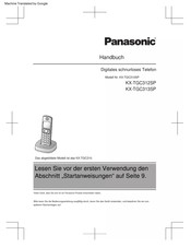 Panasonic KX-TGC312SP Handbuch