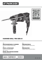Parkside PBH 800 A1 Originalbetriebsanleitung