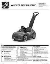 Step2 WHISPER RIDE CRUISER Bedienungsanleitung