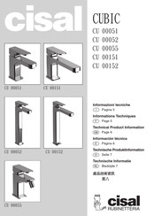 Cisal CUBIC CU 00152 Technische Produktinformation