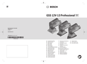 Bosch GSS 12V-13 Professional Originalbetriebsanleitung