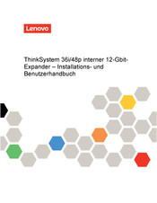 Lenovo ThinkSystem 36i Installations- Und Benutzerhandbuch