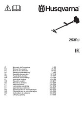 Husqvarna 253RJ Bedienungsanweisung