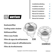 Vetus 330MU Installationshandbuch