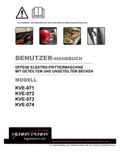 Henny Penny KVE-072 Benutzerhandbuch