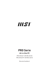 Msi PRO Serie Benutzerhandbuch