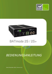 BAT BATmode 2S+ Bedienungsanleitung