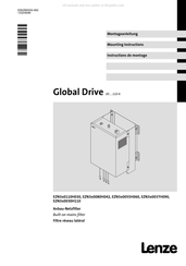 Lenze Global Drive EZN3 0110H030-Serie Montageanleitung