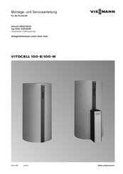 Viessmann Vitocell 100-E SVP Montage- Und Serviceanleitung