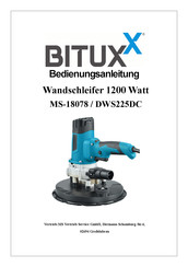 BITUXX DWS225DC Bedienungsanleitung