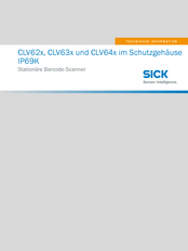 SICK CLV64-Serie Technische Information