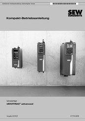 Sew-Eurodrive MOVITRAC advanced Kompaktbetriebsanleitung