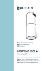 GLOBALO Heweno Isola 39 Gebrauchs- Und Montageanleitung