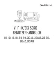 Garmin VHF 215 Benutzerhandbuch
