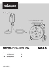 WAGNER TempSpray-H326 Betriebsanleitung