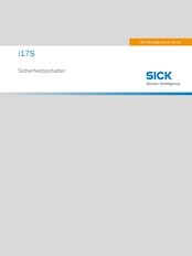 Sick i17S Betriebsanleitung