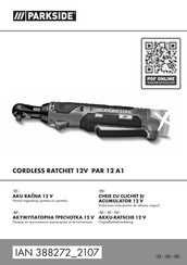Parkside PAR 12 A1 Originalbetriebsanleitung