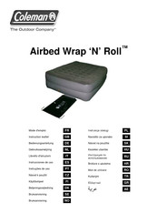 Coleman Airbed Wrap 'N' Roll Bedienungsanleitung