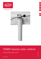Renfert POWER steamerwater softener Originalbetriebsanleitung