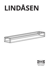 IKEA LINDASEN AA-2336685-1 Montageanleitung
