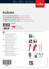 weinor Kubata Austauschanleitung