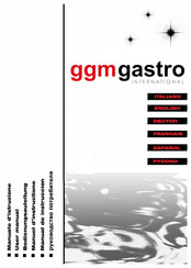 GGM gastro BISTROT 465 Bedienungsanleitung