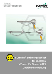 Schmidt SS 20.600 Ex Gebrauchsanweisung