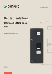 Compleo SOLO basic AV01 Betriebsanleitung