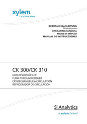 Xylem SI Analytics CK 300 Gebrauchsanleitung