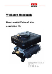 AS MOTOR AS 26 AH 8 Werkstatt-Handbuch