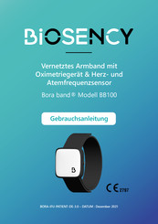 BIOSENCY Bora band BB100 Gebrauchsanleitung
