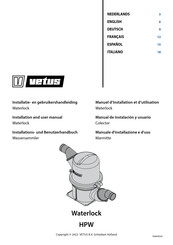 Vetus HPW203250 Installations- Und Benutzerhandbuch