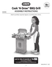Little Tikes Cook 'N Grow BBQ Grill Zusammenbauanleitung