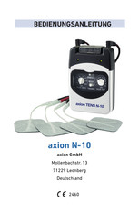 Axion TENS N-10 Bedienungsanleitung