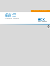 SICK DBS60 Inox Betriebsanleitung